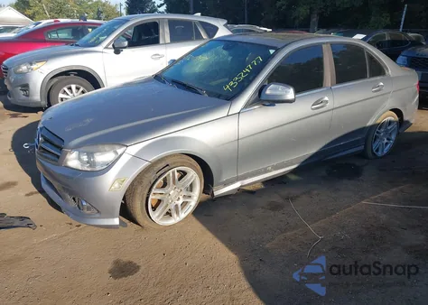 2008 Mercedes-Benz C 350 Sport из США, поврежденный, VIN WDDGF56X58F118185